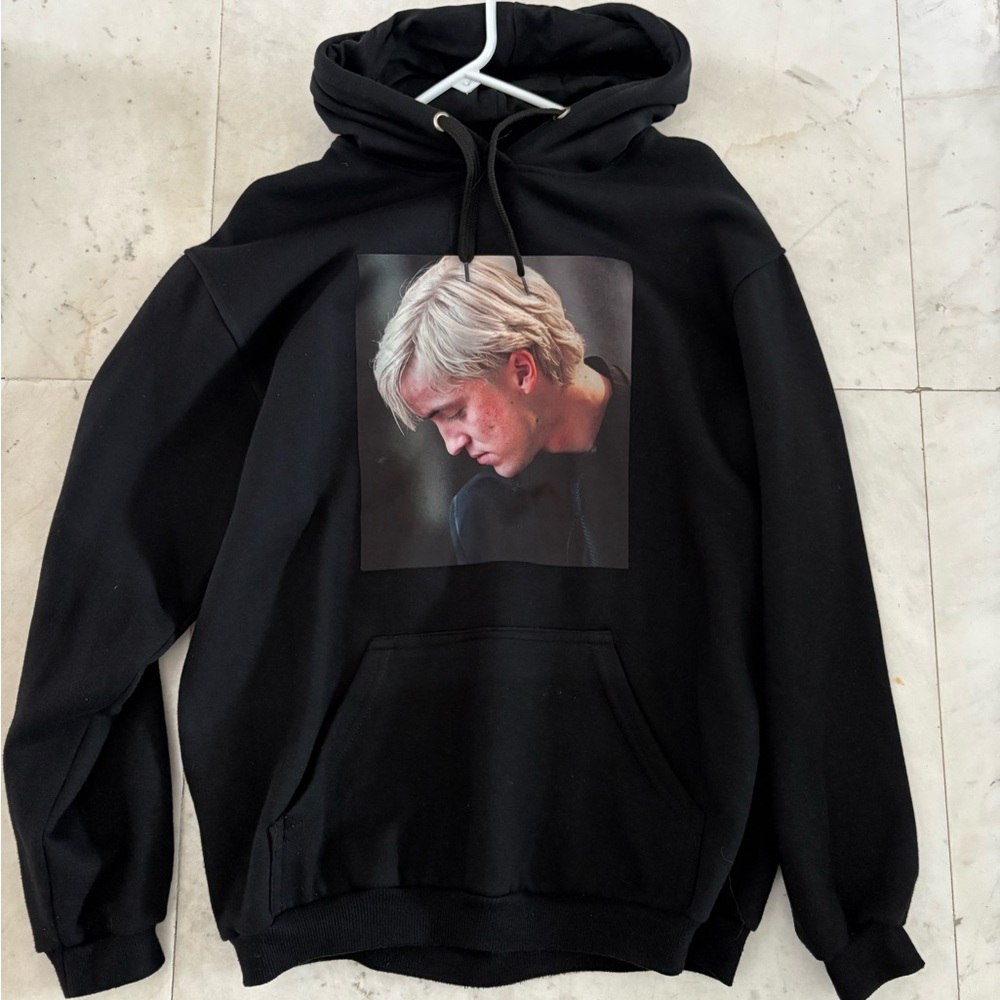 Draco Malfoy Black Hoodie